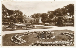 Postal de Greenhead Park, Huddersfield, 1953 - Imagen 1 de 2