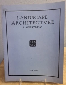 Landscape Architecture Vol XL July, 1950 No. 4 - Picture 1 of 5
