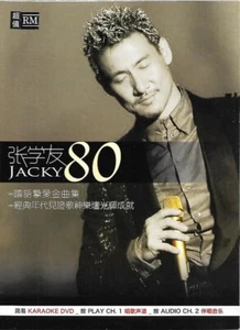 Jacky Cheung 张学友 80 Golden Classic 八十首 华语金曲 2DVD Karaoke 原声原影卡拉OK Original Vocal - Picture 1 of 8