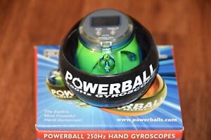 NOS New PowerBall 250Hz Hand Gyroscope ball w/ Digital Counter NIB