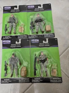 Juego de 4 figuras de acción militares Your Action Hero Mobile Team - Imagen 1 de 2