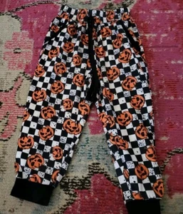 NWOT New Halloween boy girl toddler M 2t 3t unisex jogger pumpkin pants holiday - Picture 1 of 4