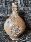 Antique 17th century Bellarmine jug German stoneware Bartmann