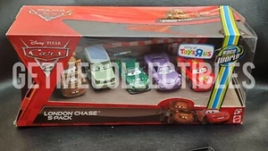 DISNEY PIXAR CARS LONDON CHASE BOMB MATER MIGLIA AXLEROD HOLLEY CONFEZIONE DA 5 RISPARMIO 6% GM - Foto 1 di 2