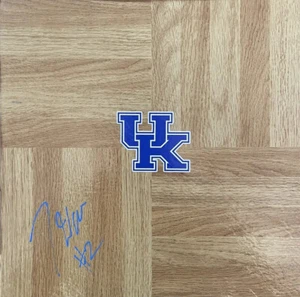 John Wall Kentucky Wildcats Autographed Signed 12x12 Floor Board - Picture 1 of 1