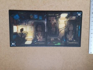 N 23 DOUBLE SIDED TILE /CTHULHU / DEEP MADNESS - Imagen 1 de 2