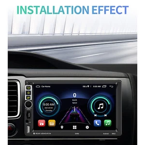 Autoradio 7 pollici Android 10.1 doppio din WIFI USB volante S-8802C 1+16G - Foto 1 di 11
