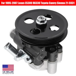 High-Flow Power Steering Pump Fits Lexus ES300 Toyota Camry 1995-2007 21-5931 - Picture 1 of 18