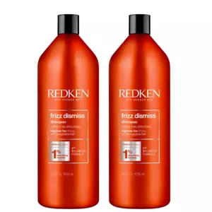 Redken Frizz Dismiss Shampoo 33.8oz / 1000ml (Set of 2) ($108 Value) - Picture 1 of 1