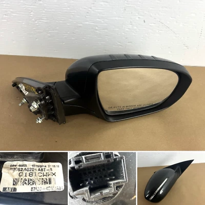 Puerta retrovisor eléctrico para pasajero derecho KIA OPTIMA 2014-2015 gris 6 pines OEM Foto 1 de 4