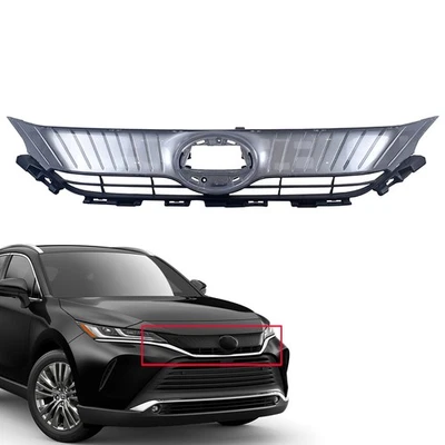 53101-48B61 Front Upper Grille Fits 2021 2022 2023 2024 Toyota Venza - Image 1 of 4
