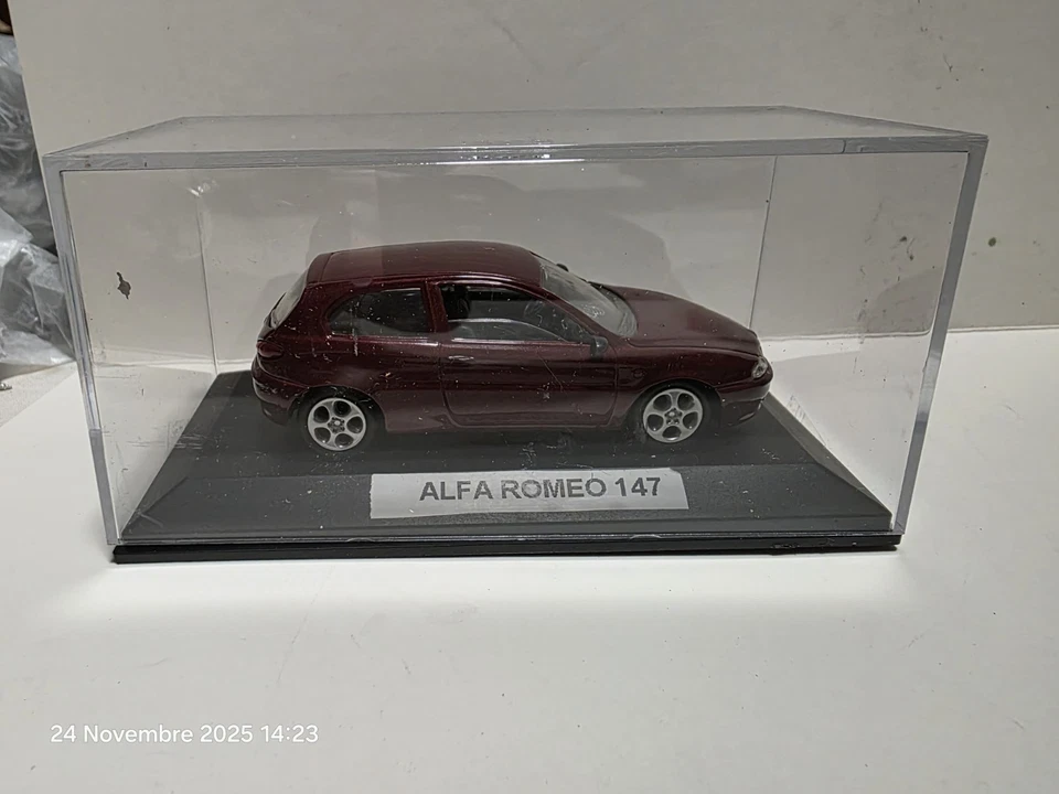 ​🔥 Modellino Alfa Romeo 147 (1998-2010) - Scala 1/43 🔥​Vendo modellino... - Immagine 1 di 1