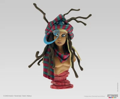 Busto in resina Tykko - Leggende di Troy - Made in France by ATTAKUS - Immagine 1 di 4