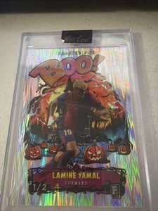 Lamine Yamal 1/2 BOO! Haunted Hits 2025 Wild Card Rookie RC Rare Silver SSP - Bild 1 von 2