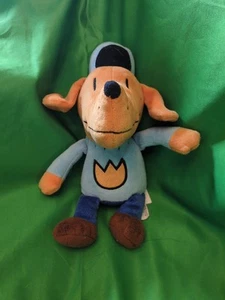 Hund Mann Plüsch 9 Zoll Dav Pilkey Stofftier Spielzeug Merrymakers Sicher für alle Altersgruppen - Bild 1 von 3