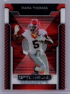 Rara Thomas 2025 Leaf Optichrome Football 1/1 Pre Production Proof - Picture 1 of 1