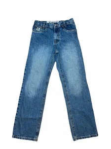 Boys CINCH Cowboy Western size 14R Adjustable Waist Jeans, Medium Wash - Picture 1 of 13