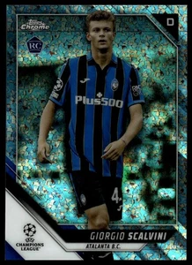 2021-22 Topps Chrome UCL #15 Giorgio Scalvini Silver Mini-Diamond - Picture 1 of 2