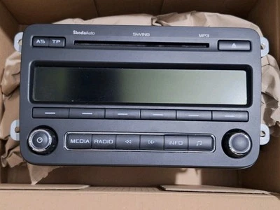 Delphi Autoradio Swing  TOP Zustand  28352894 Skoda 5J0035161 GRO-633  ohne Code - Bild 1 von 3