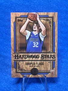 Cooper Flagg 2025-26 Topps Hardwood Stars Rookie Card SSP HS-11 Mavs RC Case Hit - Picture 1 of 18