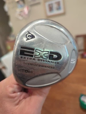 Dunlop EXD Extra Distance 220cc 5 Driver Golf Club LH Graphite 43" Needs A Grip - Image 1 of 4