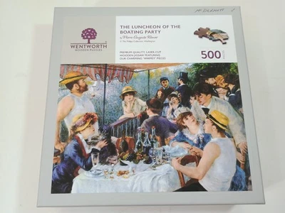 Rompecabezas de madera Wentworth 500 piezas El almuerzo de la fiesta náutica - Renoir Foto 1 de 4