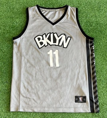 Camiseta deportiva de baloncesto Brooklyn Nets Kyrie Irving Fanatics juvenil talla grande auténtica Foto 1 de 4
