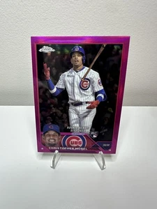 2023 Topps Chrome Update Series - Rookie Debut Christopher Morel #USC106 Magenta - Picture 1 of 3