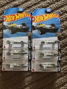 2025 Hot Wheels Kroger Exclusive #193/250 ‘68 Lotus Type 49 Lot Of 6 - Picture 1 of 4