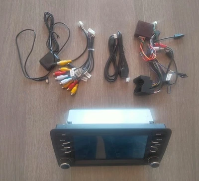 autoradio Audi A3 8P 7" Carplay GPS Bluetooth 4Gb 32Gb - Immagine 1 di 4