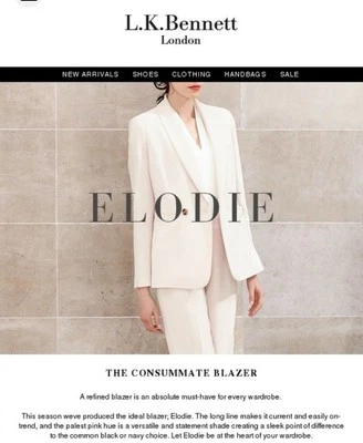 Chaqueta en polvo LK Bennett Elodie talla 18 nueva con etiquetas usada por Princesa de Gales Foto 1 de 4