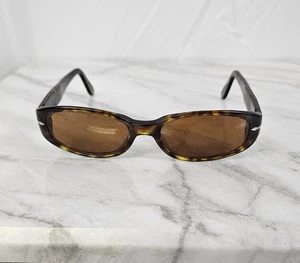 Vintage Y2K PERSOL 2607-S 24/47 Sunglasses Brown Color Italy - Picture 1 of 16