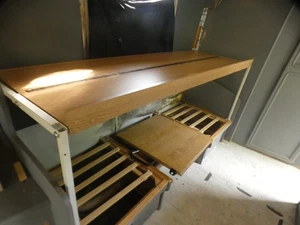 Caravan folding bunk bed with folding framework, mechanism - Picture 1 of 11