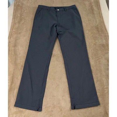 Bonobos Maide Golf Pants Men size 33x32 Straight Leg Houndestooth blue polyester - Image 1 of 4