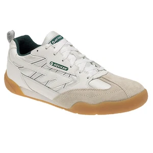 Hi-Tec T640 Indoor Sports Squash Tennis Gym Running Lace Up Leather Trainers - Picture 1 of 1
