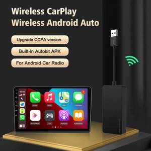 Wireless USB CarPlay Adapter Dongle Mirrorlink B-T for Android Car Stereo - Picture 1 of 27