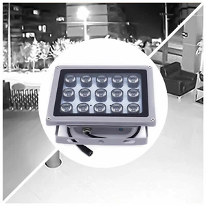 IR-Illuminator Licht Kamera 15 LED 850nm CCTV Nachtsicht Infrarot Strahler Licht - Bild 1 von 11