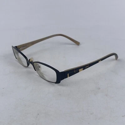 Marco de gafas Cosmopolitan Divine para mujer negro rectangular borde completo 48-17-135 Foto 1 de 4