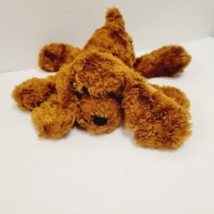Chocolate Brown Doodle Puppy Dog Original Amela Laying Plush Stuffed Toy Animal - Picture 1 of 5