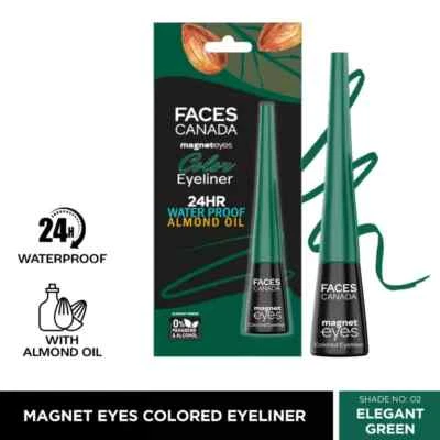 Faces Canada Magneteyes Color Eyeliner - Elegant Green 02 (4ml) - Image 1 of 4