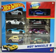 Hot Wheels 8 Pack '18 Mustang GT 5.0 Honda Civic EG6 Corvette Fiat GT40 '32 Ford