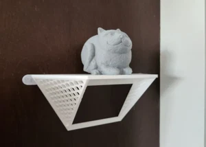 Floating Honeycomb Display Shelf - Picture 1 of 1