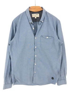TOM TAILOR Men Basic Deave Casual Shirt Size M - Image 1 of 4