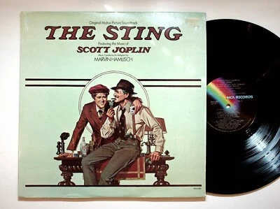 The Sting Original Motion Picture Soundtrack Joplin Hamlisch Vinyl LP Record VG+ - Image 1 of 4