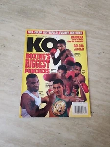 1997 MAY KO BOXING MAGAZINE MIKE TYSON HOLYFIELD POSTER ROMERO ROY JONES +MORE - Picture 1 of 6