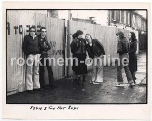 Eddie & The Hot Rods Jan '77 Promo Photo #2976 - Picture 1 of 1