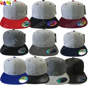 NW Flat Bill Flatbill Premium verstellbare Snapback Baseballmützen Mütze Caps Cap - Bild 1 von 22