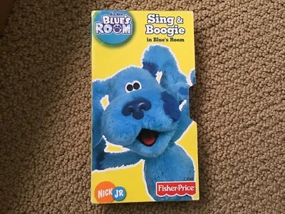 Blue's Clues Sing & Boogie in Blue's Room Rare 2003 Promo VHS NICK JR - Image 1 of 3