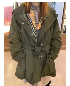 Burberry Regen jacke windbreaker im Schwarz Gr XS - Bild 1 von 8