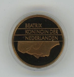 Netherlands 5 Gulden 1988 KM 210 Proof with capsule - Picture 1 of 2